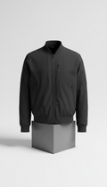 Matte Black Technical Bomber