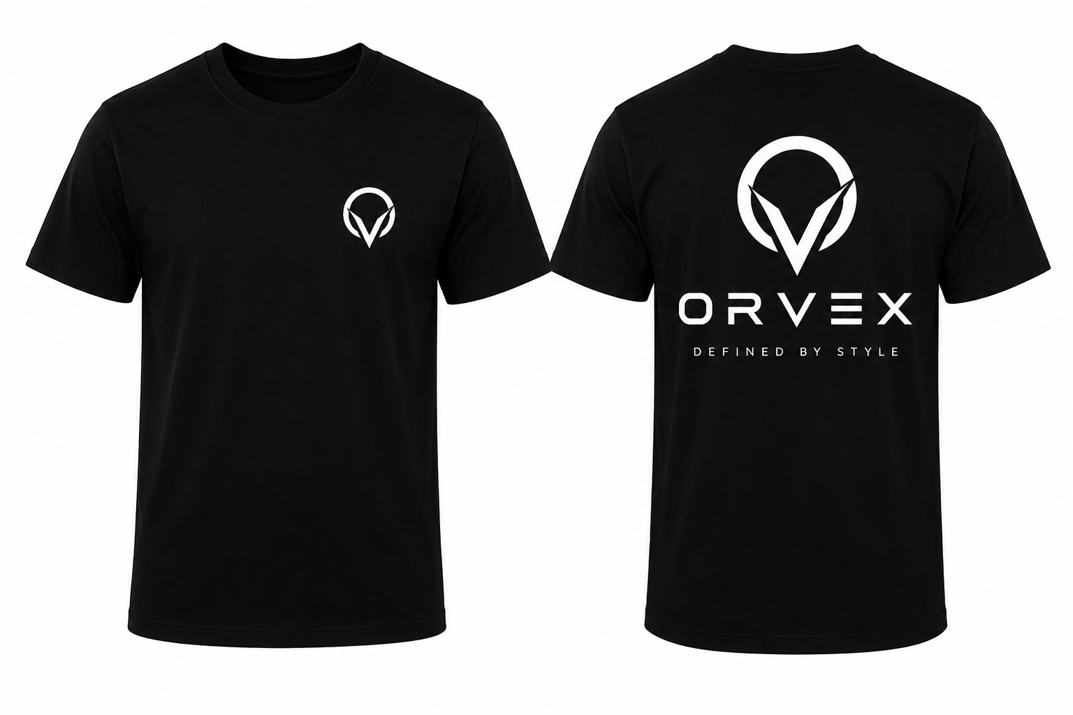 ORVEXON Premium Oversized Black Cotton T-Shirt | Streetwear Collection
